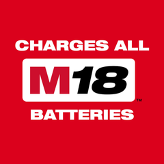 Milwaukee 48-59-1802 M18 Dual Bay Simultaneous Rapid Charger