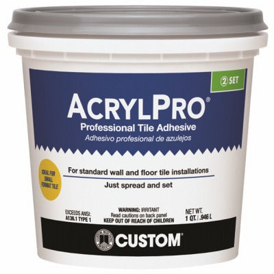CUSTOM BUILDING PRODUCTS Custom Bldg Products ARL4000QT Ceramic Tile Mastic 1 Qt