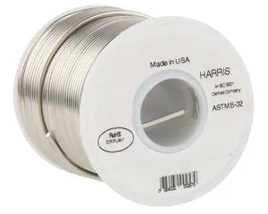 JW Harris 406061 40/60 Common Lead-bearing Solder 1 Lb Spool