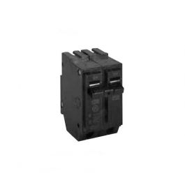 GE THQL2115PGFT THQL Molded Case Circuit Breaker 120/240V 15 Amp 10kAIC Interrupt 2 Pole Plug-On Neutral Connection