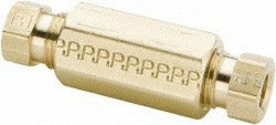 PARKER Parker 62HD-2 Brass Compression Tube Union 4300 Psi