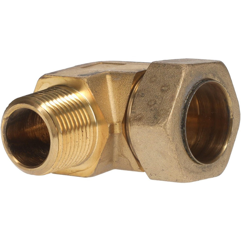 PARKER Parker 169CA-16-12 Compression Male Elbow 1 in Od Brass