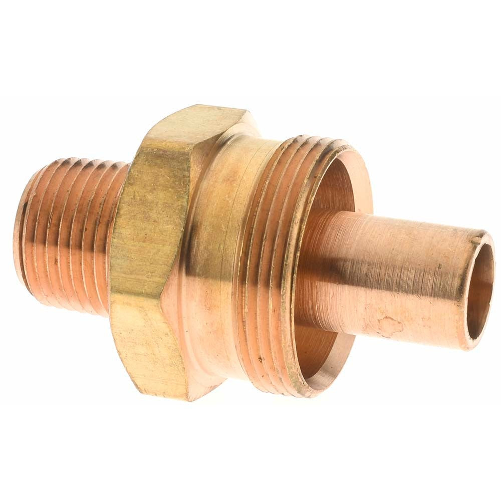 ANDERSON METALS Anderson Metals 2129 Reusable Hose Male Fitting 3/8 in