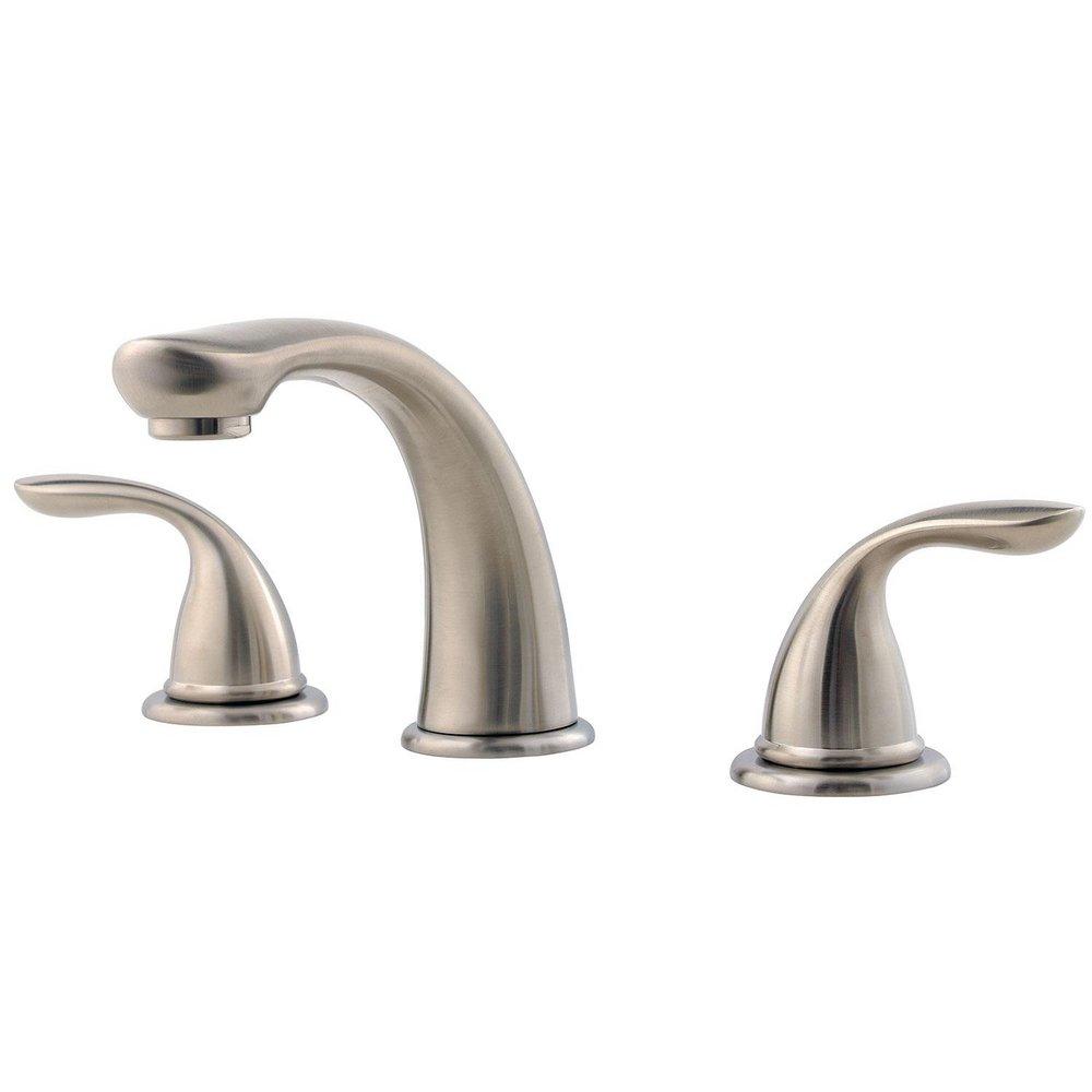 Pfister 1T6510K Pfirst Series Two Handle Roman Tub Faucet in Brushed Nickel