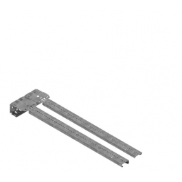 nVent TSGB1624S Snap to Stud Telescoping Screw Gun Box Bracket, 1-1/2 in and 2-1/8 in D Box