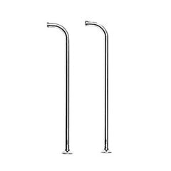 Newport Brass 3-196/26 Tub Riser Fairfield 2 Floor Mount 3/4 Inch Polished Chrome