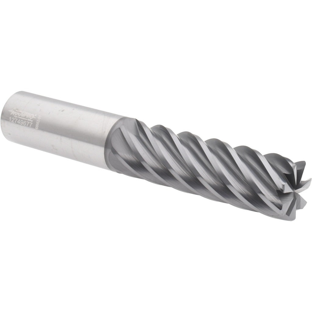 ACCUPRO Accupro 312811 Corner Radius End Mill 1 in 7 Flute Alcrtin