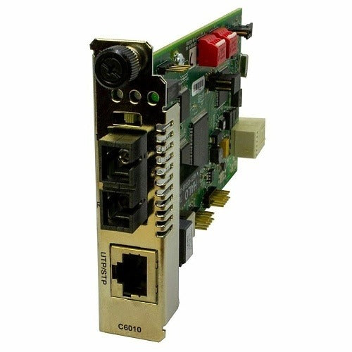 LANTRONIX Transition Networks C6010-1013 T1/E1 Fiber Media Converter