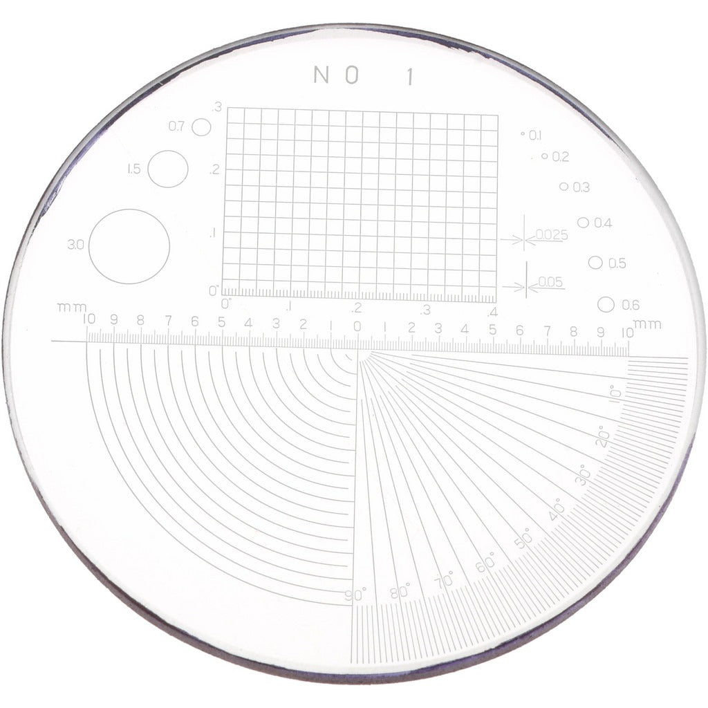 SPIROTHERM Spi 40-081-2 Optical Comparator Chart Reticle 1 in 7x