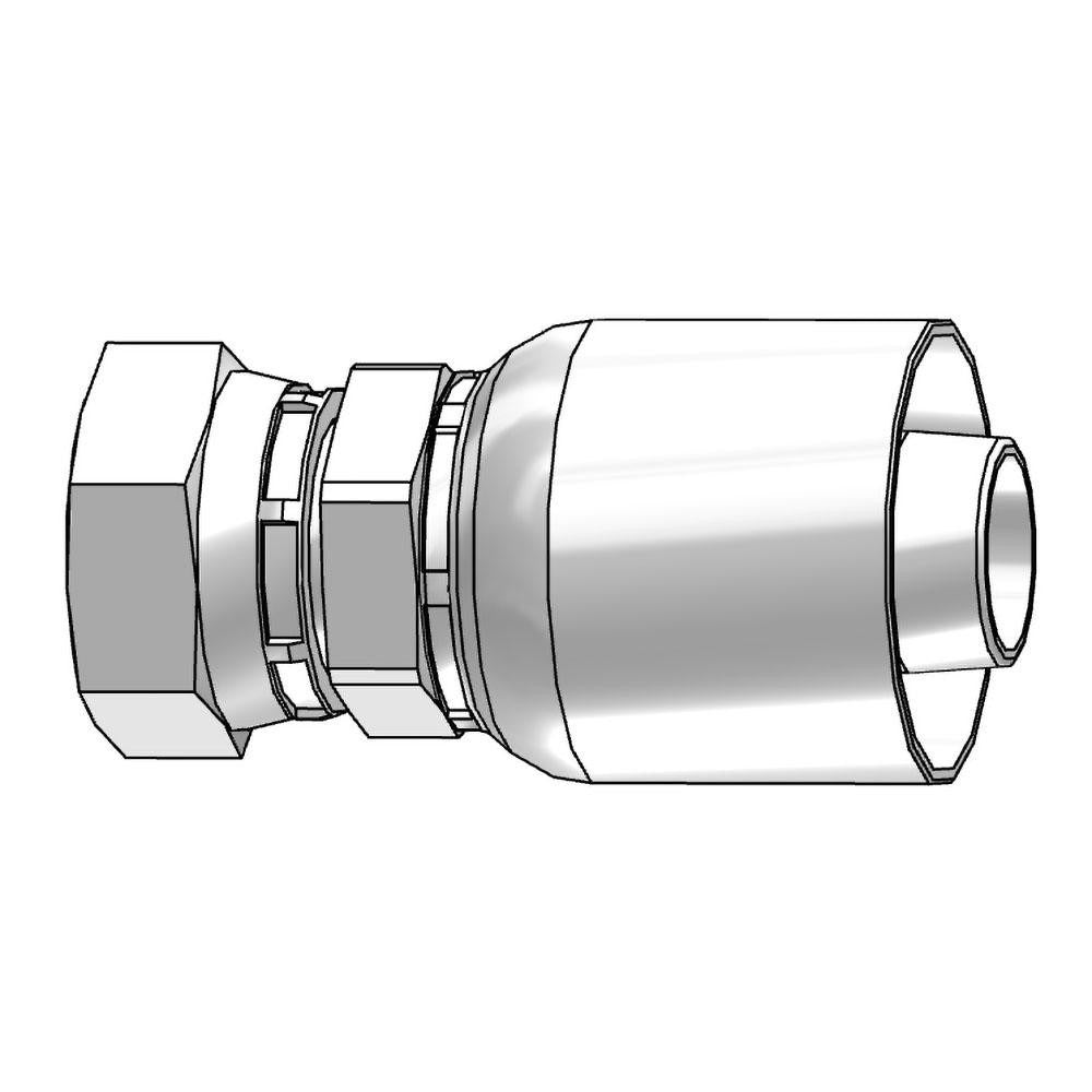 PARKER Parker 10743-16-16 Hydraulic Hose Female Swivel Fitting