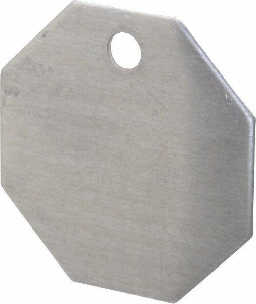 C H HANSON C.h. Hanson 43720 Octagonal Aluminum Blank Metal Tag