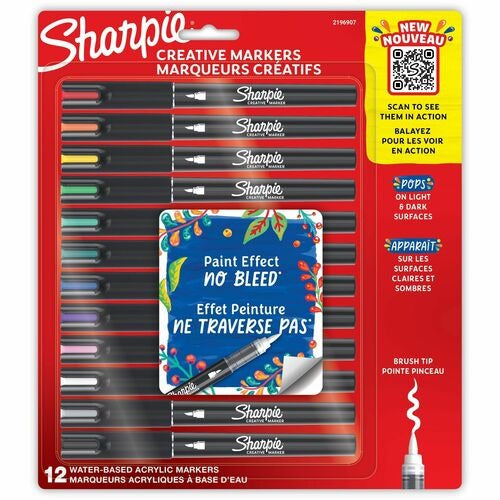 SHARPIE Newell Brands SAN2196907 Sharpie Creative Markers 12pk