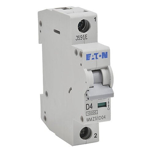EATON Eaton WMZS1D04 Miniature Circuit Breaker 4 A (1 Pole) FAZ-D4-1-SP