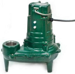 Zoeller 267-0032 Waste-Mate 2 in. 115V 9.4A 1/2 hp 128 gpm NPT Cast Iron Sewage Pump