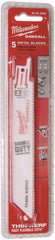 Milwaukee 48-00-5093 8 In. 8/12 TPI Sawzall Blades (5 Pack)