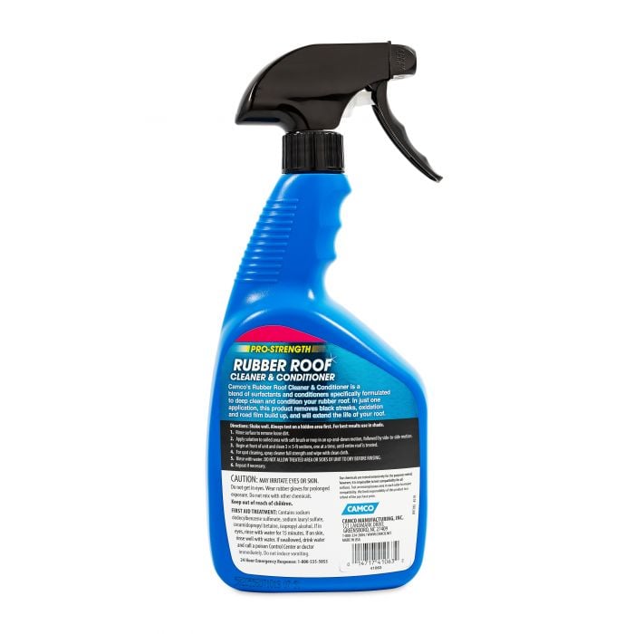 Camco 41063 Rubber Roof Cleaner - Pro-Strength 32oz