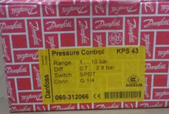 Danfoss 060-312066 KPS43 Pressure Switch 1/4 Inch -13to158F