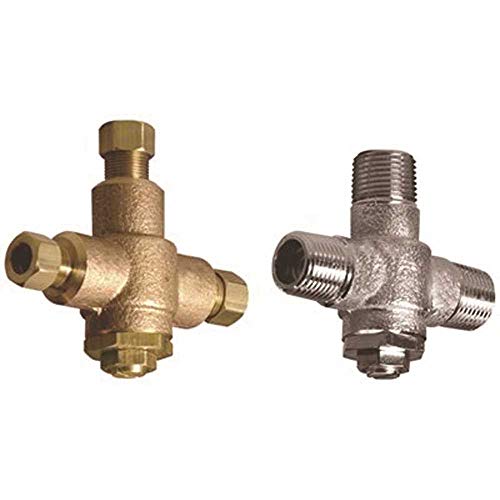 Watts LFE480-10 Thermostatic Mixing Valve 3/8 IN Compression Brass