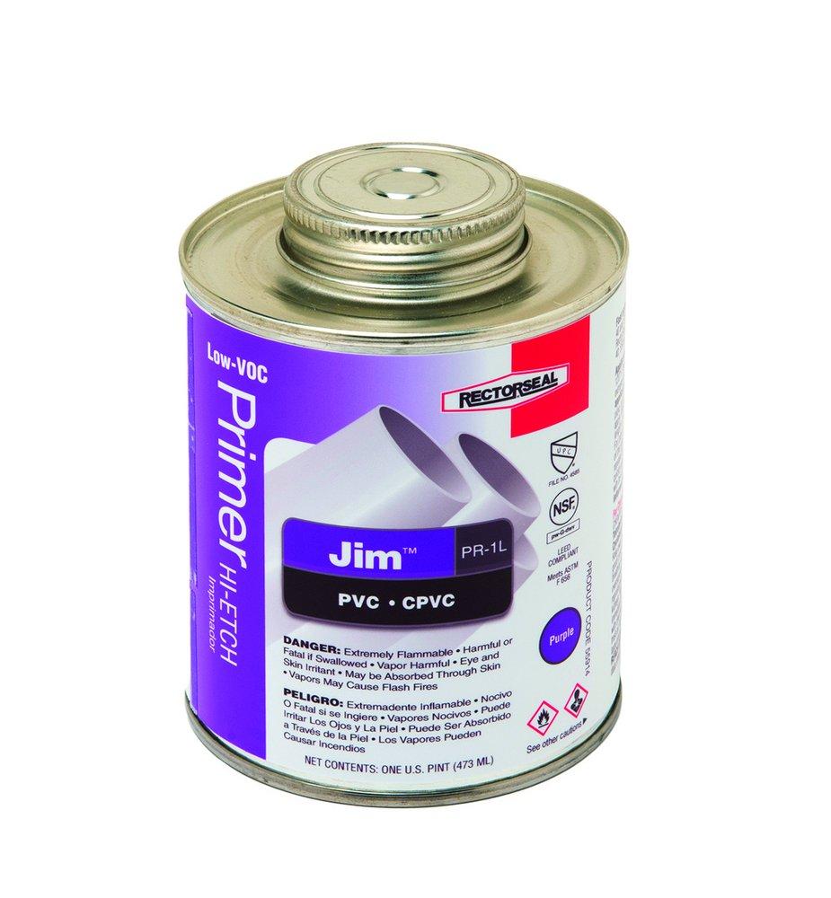 Rectorseal 55914 Jim PR-1L Purple Low Voc Hi-Etch Primer 16 Oz