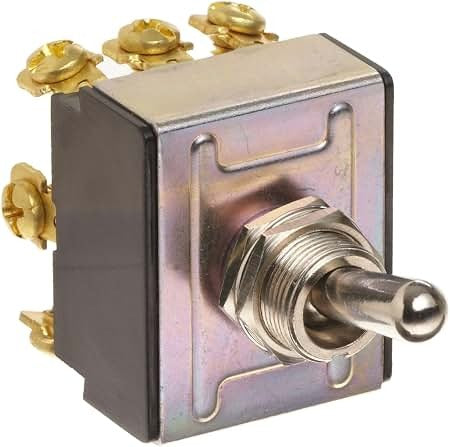 MORRIS PRODUCTS Morris Products 70303 Toggle Switch 3-Pole On/Off/On 3/4 HP (Panel Mount)