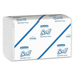 Kimberly-Clark Professional 1960 Scott SCOTTFOLD Paper Towels 7 4/5 x 12 2/5 White 175 Towels/Pack