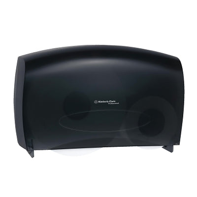 Kimberly-Clark Professional 9551 Combo Unit Toilet Paper Dispenser Plastic Smoke