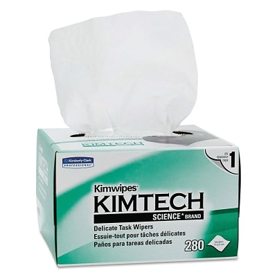 Kimberly-Clark Professional 34120 Kimtech Science Kimwipes Delicate Task Wiper 4.4 in x 8.4 in 280 per Box