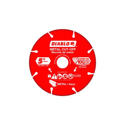 DIABLO Freud DDD050DIA101F Diamond Metal Cut-off Wheel 5 in