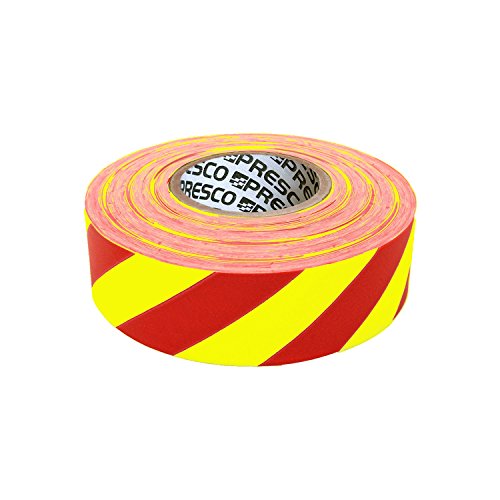 Presco SPGBK Striped Flagging Tape 1-3/16 in x 50 yds Replacement MPN