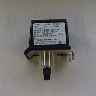 United Electric J54-25 Pressure Switch