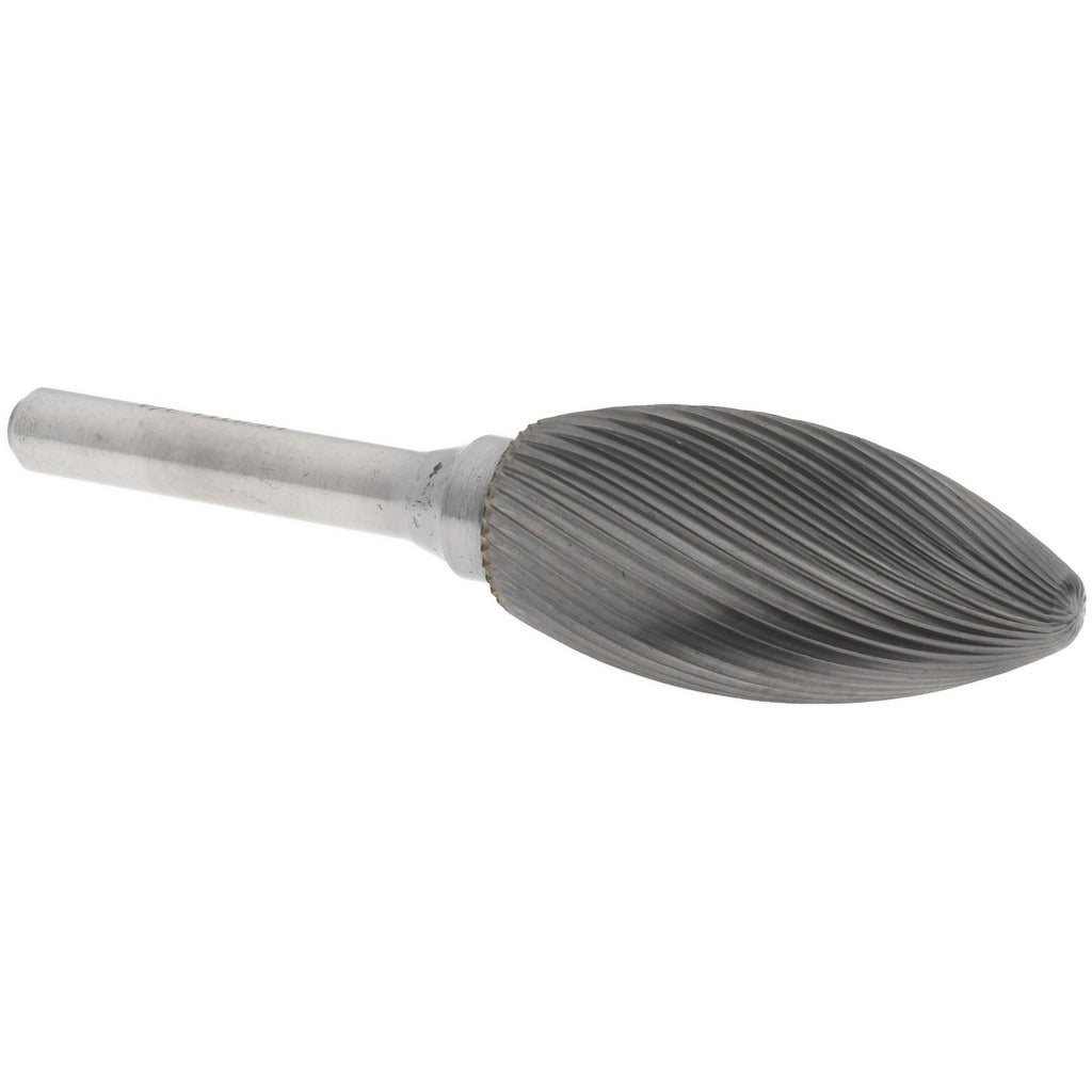 HERTEL Hertel SZ0009F Flame Abrasive Bur 3/4 in Solid Carbide