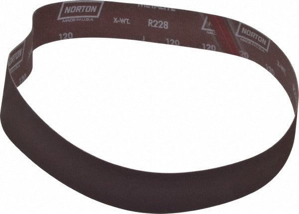 NORTON Norton 78072765092 Abrasive Belt 120 Grit 2x42 in