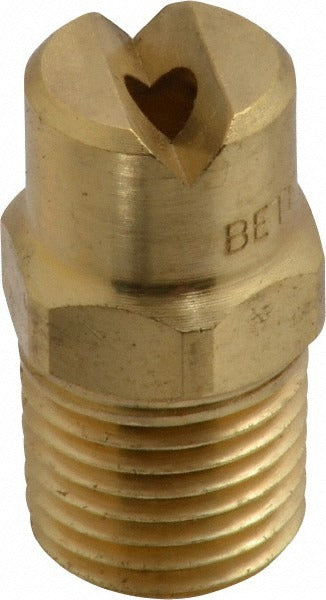 BETE FOG NOZZLE Bete Fog Nozzle 1/4NF4065@4 Brass Fan Nozzle 65 Degree