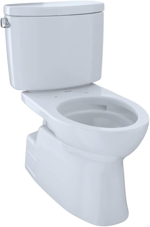 TOTO CST474CEFG#01 Bathroom-Hardware Elongated 1.28 GPF Cotton