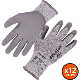 ERGODYNE Ergodyne 10452 Ansi A3 Cut Resistant Gloves Gray 12 Pairs