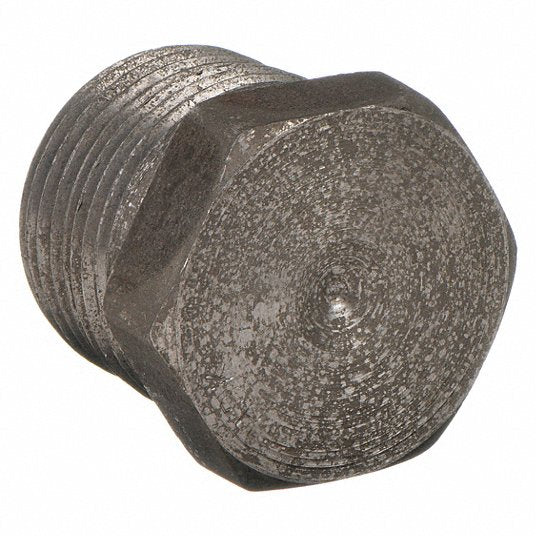 Anvil 361313802 Hex Head Plug: Forged Steel, 1 1/2 in Pipe Size, Male NPT, Class 6000