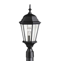 Kichler Lighting 9956BK Madison 150W 1-Light Medium Incandescent Lantern Post in Black