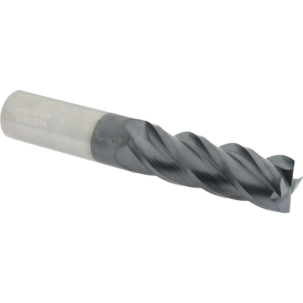 ACCUPRO Accupro 12183177 Square End Mill 1 in 4 Flute Solid Carbide