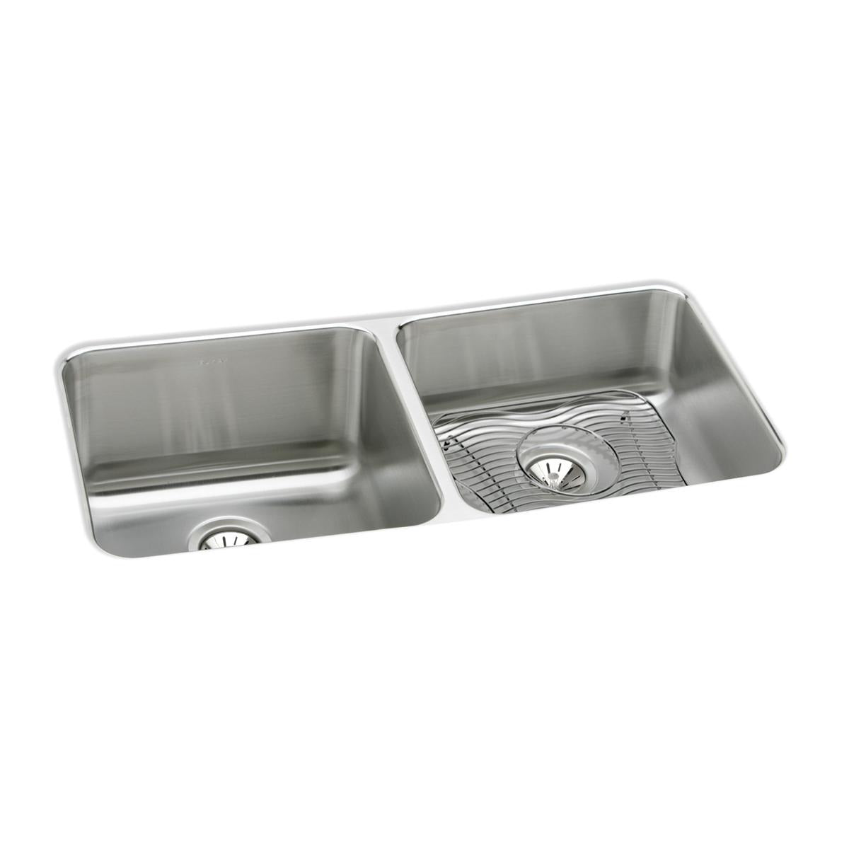 BSC PREFERRED Bsc Preferred ELUH311810RDBG Double Bowl Undermount Sink