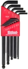 Eklind Tool 13213 13-Pc Ball-Hex-L Wrenchkey Set Long Series