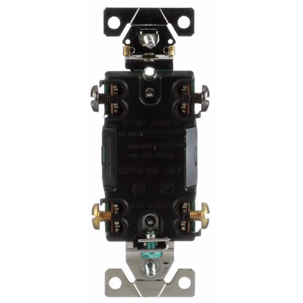 COOPER WIRING DEVICES Cooper Wiring Devices 3032W Automatic Grounding Toggle Switch 1 hp/2 hp (Double-Pole)