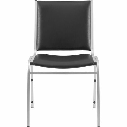 LORELL Lorell LLR62502 Armless Stacking Chair 250 Lb Carton of 4