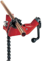 Ridgid 40215 Model BC810 Top Screw Bench Chain Vise 1/2 to 8 Pipe and Tubing