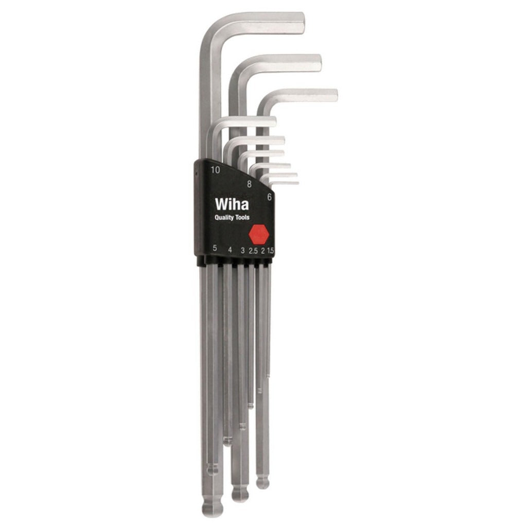 WIHA Wiha 66994 Metric Ball End Hex Key Set 9 Piece