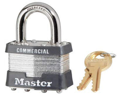 Master Lock 1DCOM Laminated Steel Padlock 0.25 lbs