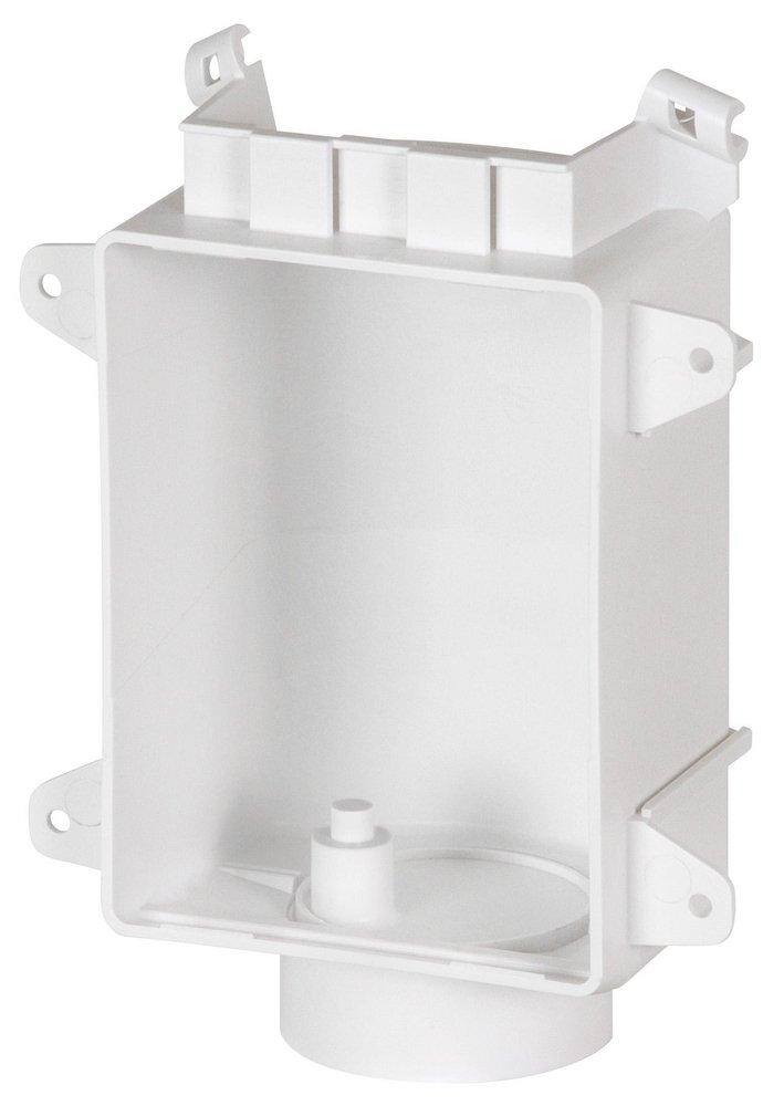 Sioux Chief 696-3F OxBox 2 In. DWV Drain Box With Frame In White