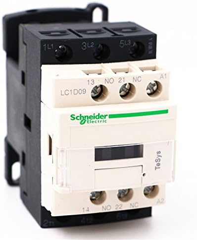 Schneider Electric LC1D09LE7 IEC Contactor 208VAC 9 Amps Non-Reversing