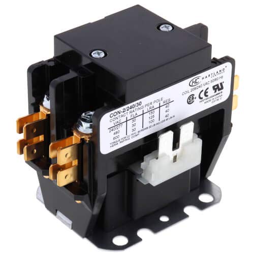 Hartland Controls CON-2/240/30 2 Pole Contactor 240V 30A