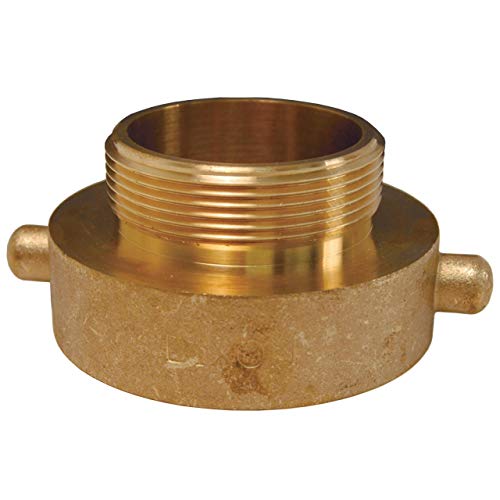 Dixon Valve HA2520T Hydrant Adapter Pin Lug Brass Pack of 8 pcs