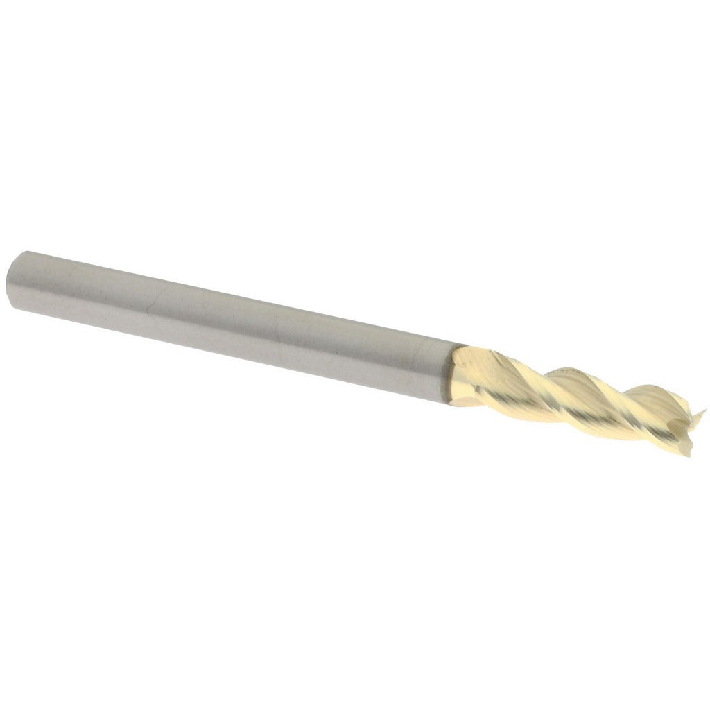 ACCUPRO Accupro 314450 Square End Mill 1/8 in 3 Flute Carbide Zrn